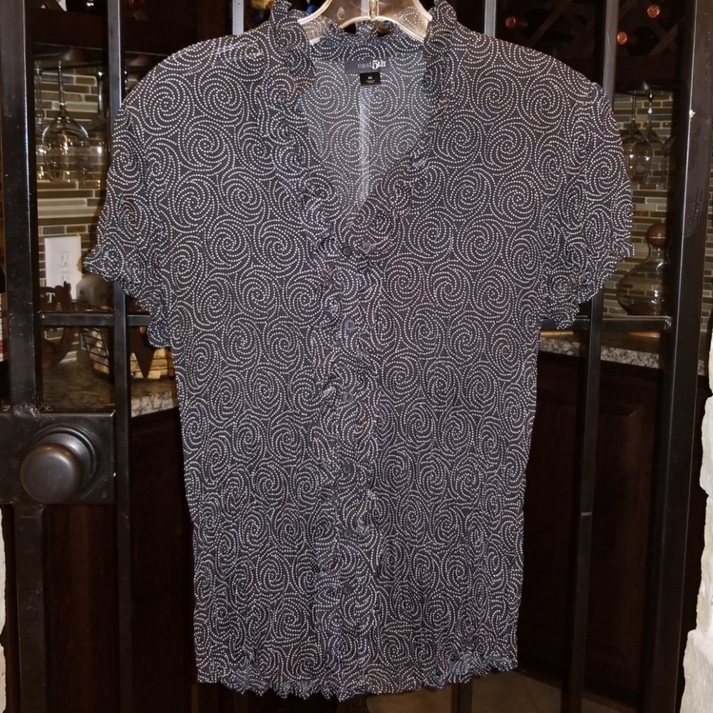 Button Down Dress Top